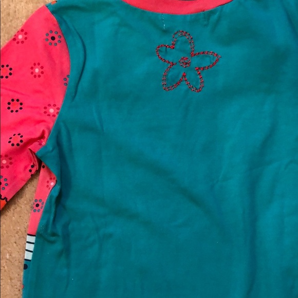 3pc Girl Deux Par Deux shirt skirt tights - Picture 5 of 8